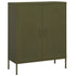 Lady Jillian -  Storage Cabinet Olive Green 80x35x101,5 cm Steel - Model 3